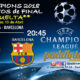 Champions League 2018 Cuartos de Final partidos de vuelta. Martes 10 de Abril a las 20:45. Roma - Barcelona. Promoción de tu copa de Ron Barceló a 4€