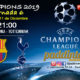Champions League 2019 Fase de Grupos Jornada 6 Martes 11 de Diciembre a las 21:00 Barcelona - Tottenham // Brujas - At. de Madrid. a las 21:00