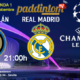 Champions League 2022 - Fase de grupos jornada 1. Miércoles 15 de Septiembre, Real Madrid - Inter de Milán a las 21.00h. Ven a verlo a Paddintom Café & Copas