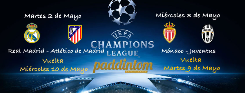 Champions League Semifinales 2-3 de Mayo partidos de ida / 9-10 de Mayo