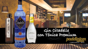 Gin Citadell con Tónica Premium Le TRIBUTE Tonic o Schweppes Premium (copa a 7,50€)