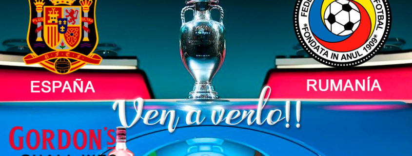⚽??EURO 2020 Clasificación. Lunes 18 de Noviembre. España - Rumanía a las 20.45h. Promoción copa de ?‼️Ron Barceló a 4€. TV en Paddintom Café & Copas