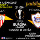 Europa League 2020 Jornada 5. Jueves 28 de Noviembre, Sevilla - FK Qarabag las 21.00h. Promoción copa Ron Barceló a 4€. TV en Paddintom Café & Copas