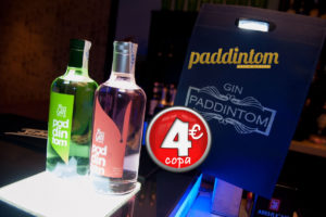 Promoción Ginebra Gyn Paddintom Green Apple y Raspberry copa a 4€