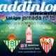 Jornada 15 Liga Santander 1ª División 19-20. Sábado 30 de Noviembre, Mallorca - Betis a las 18.30h y Domingo 1 de Diciembre, Sevilla - Leganés a las 12.00h