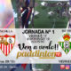 Jornada 1 Liga Santander 1ª División 18-19 .Viernes 17 de Agosto: Betis - Levante  a las 22,15h. Domingo 19 de Agosto: Rayo Vallecano - Sevilla a las 22.15h