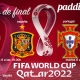 Qatar 2022. Mundial de Fútbol. Octavos de final. Martes 6 de Diciembre, España - Marruecos a las 16.00h y Portugal - Suiza a las 20.00h . Ven a verlos a Paddintom Café & Copas